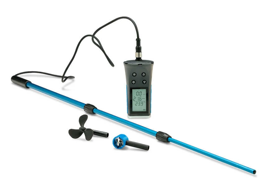 Medidor digital de velocidad del agua