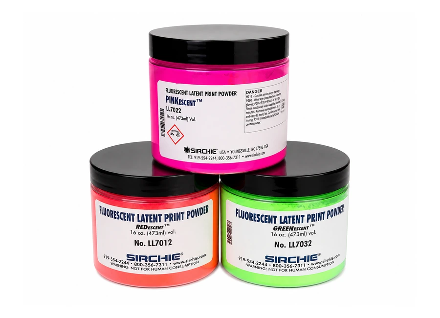 Polvos fluorescentes